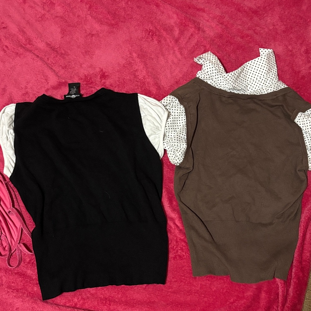 2 Layered juniors career tops - Picture 2 of 3